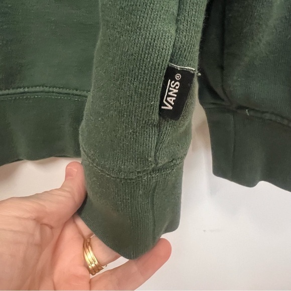 Vans Off the Wall limited edition crewneck sweatshirt in green size medium - Picture 7 of 13